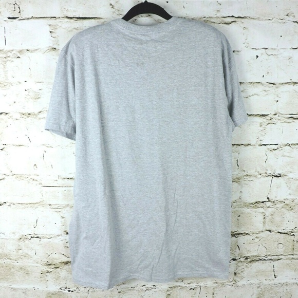 Human Interaction T Shirts Gray Short Sleeves  Men - Picture 2 of 6